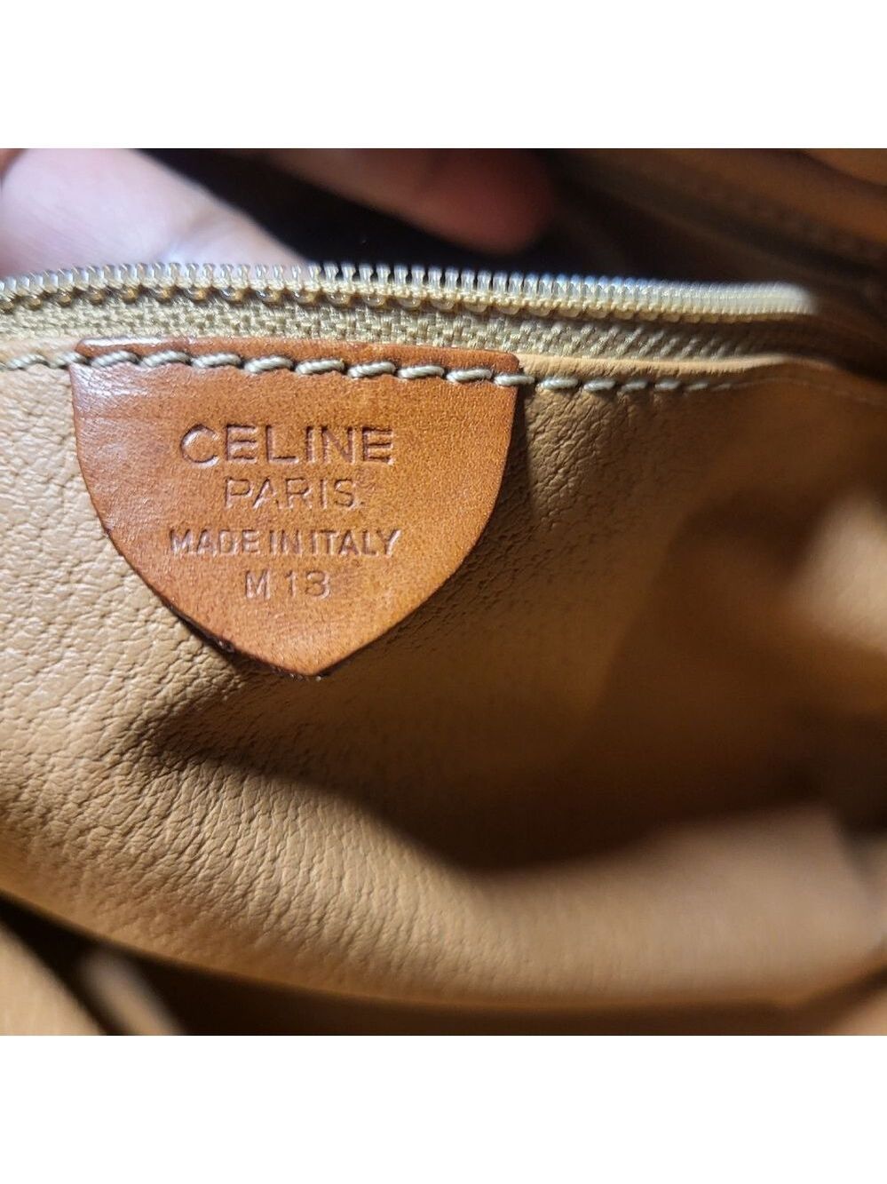 2 Celine Bags!! Crossbody bag and Matching Pouch/Strapless Bag - Picture 4 of 12